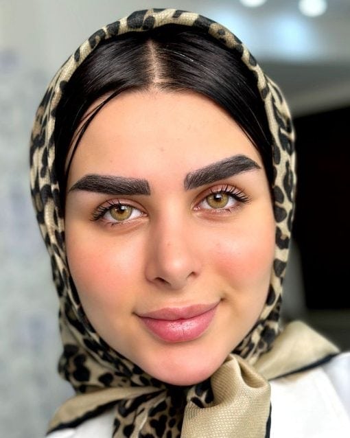خرید لنز آیس کالر رنگ کارامل