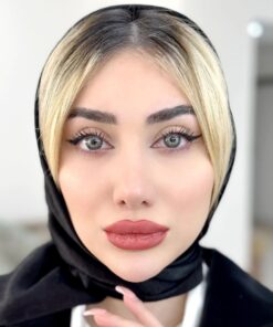 خرید لنز طوسی سبز دور دار Erica