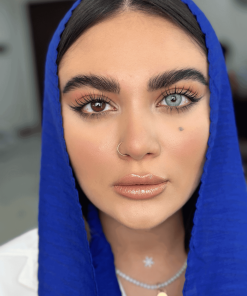 خرید لنز یونیک باربی بلو