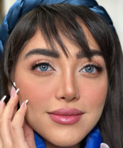 خرید لنز آماندا رنگ کینگ بلو