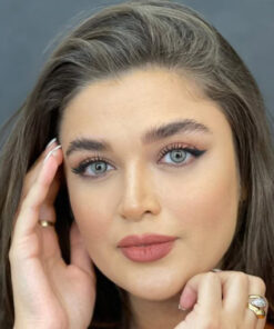 خرید لنز شیخ بیوتی رنگ پلاتینیوم