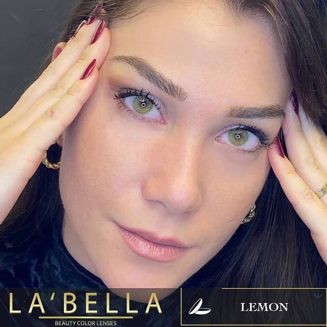 لنز لابلا رنگ لمون - Image 2