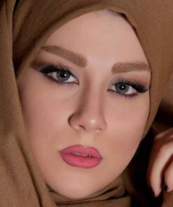 خرید لنز آرین رنگ لایت گری تن2