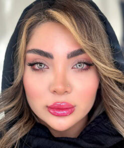 خرید لنز طوسی سبز دور دار Natural Gray