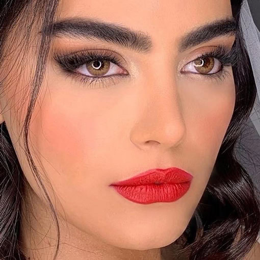 لنز فستیوال مورنینگ رنگ آیس براون - Image 2