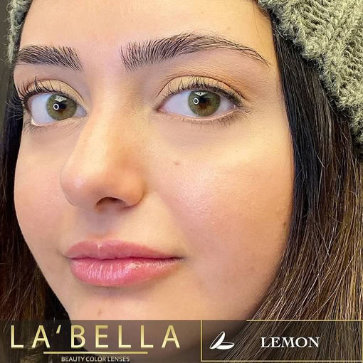 لنز لابلا رنگ لمون - Image 4