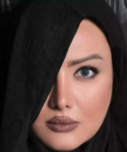 خرید لنز آبی بدون دور Aqua Blue Tone1