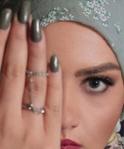 خرید لنز آرین رنگ اسکای بلو تن1