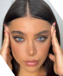 خرید لنز سلنا رنگ بلو جینز