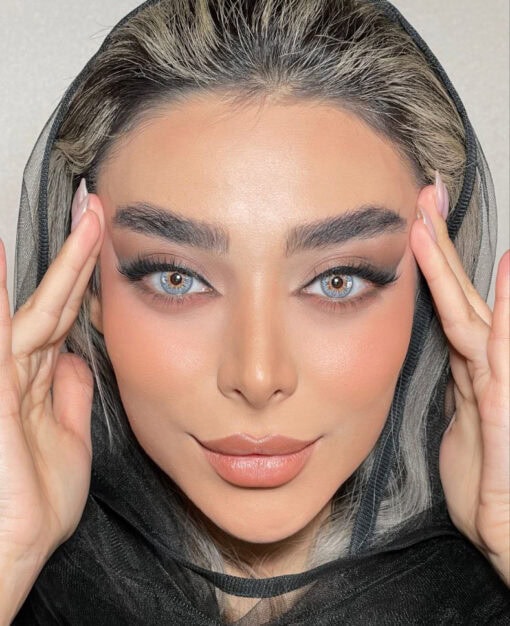 خرید لنز سلنا رنگ دیپ گری