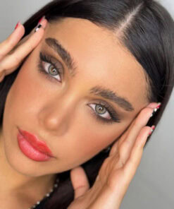 خرید لنز طوسی دور دار Gray Green