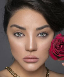 خرید لنز طوسی سبز دور دار Marine