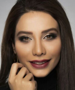 خرید لنز عسلی بدون دور Brown Tone1