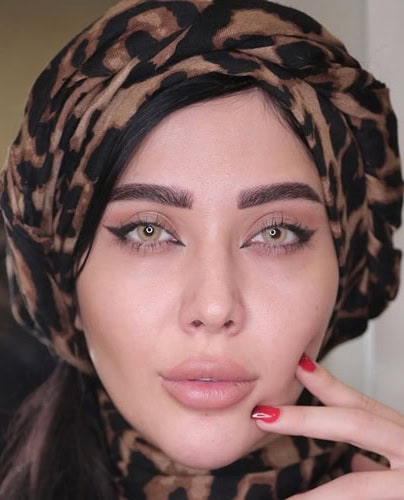 خرید لنز عسلی بدون دور Gold Eye