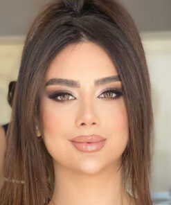 خرید لنز عسلی دور دار Cappuccino