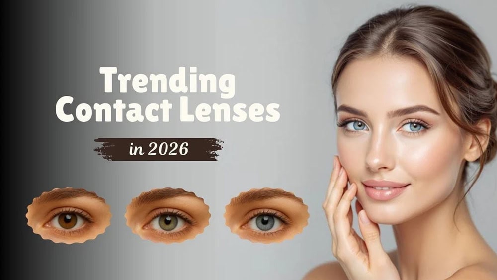 محبوب ترین رنگ لنز در سال 2026