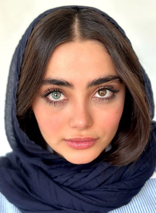 لنز آیس کالر رنگ اونیکس بلو - Image 4