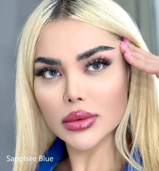 لنز رنگی سالانه Ice Color Diamond - Image 12