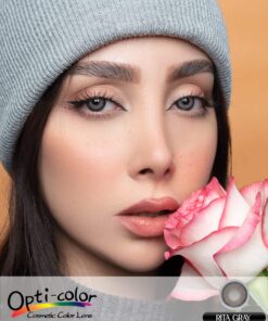 خرید لنز اپتی کالر رنگ ریتا گری