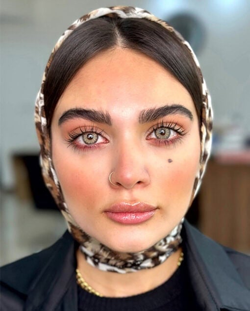 خرید لنز ترسا رنگ لنا هیزل