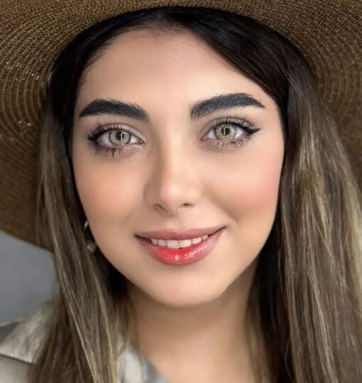 لنز ترسا رنگ لنا هیزل - Image 2