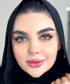 خرید لنز دهب رنگ آکوا