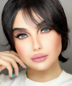 خرید لنز دهب رنگ لومیر بلو