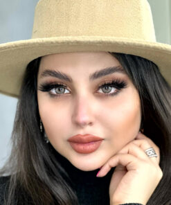 خرید لنز دهب رنگ لومیر هیزل
