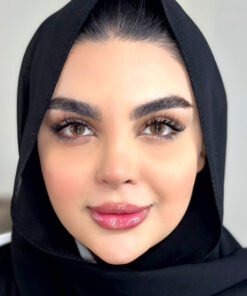 خرید لنز دهب رنگ کرمی