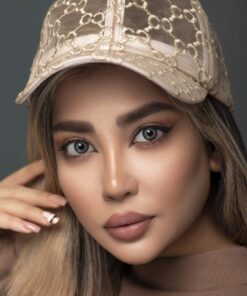 خرید لنز سبز دور دار Rita Green