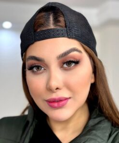 خرید لنز سبز عسلی دور دار Charming Green