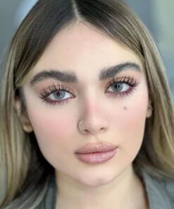 خرید لنز طوسی آبی Shiny Gray