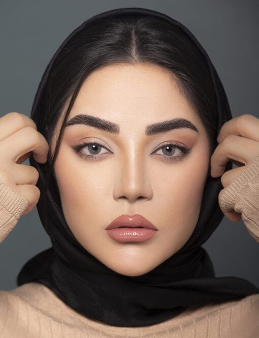 خرید لنز طوسی بدون دور Ruby Gray