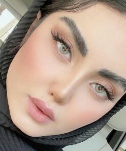 خرید لنز طوسی سبز بدون دور Rain