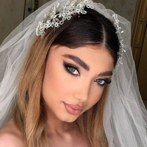 لنز عروس مدل Lumirere Gray - Image 2