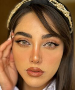 خرید لنز عسلی بدون دور Shiny Brown